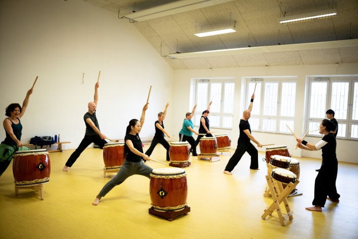 Taiko, Wadaiko, Mülheim Ruhr, japanisches Trommeln, Workshop