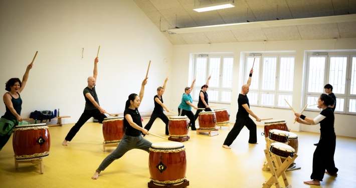 Taiko, Wadaiko, Mülheim Ruhr, japanisches Trommeln, Workshop