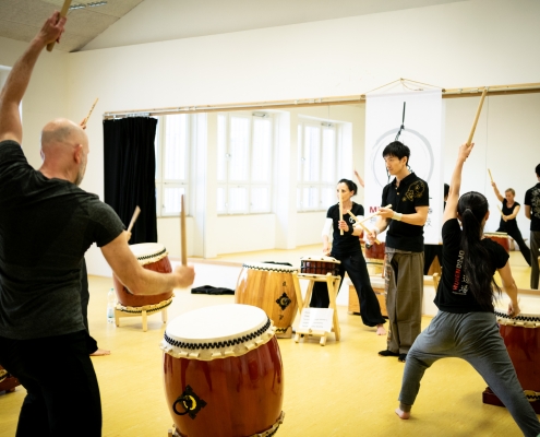 Taiko, Wadaiko, Mülheim Ruhr, japanisches Trommeln, Workshop