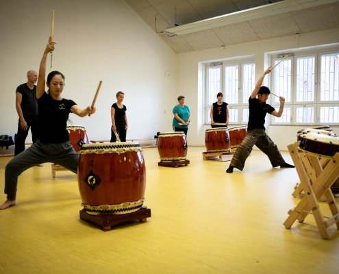 Taiko, Wadaiko, Mülheim Ruhr, japanisches Trommeln, Workshop