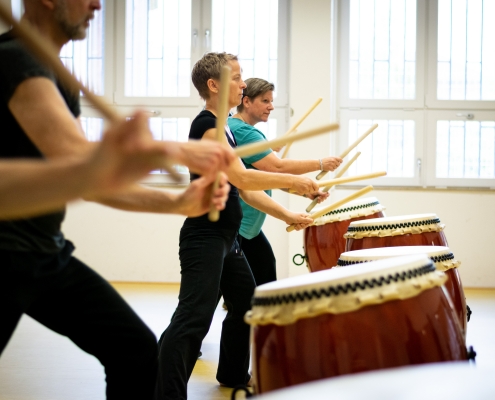 Taiko, Wadaiko, Mülheim Ruhr, japanisches Trommeln, Workshop