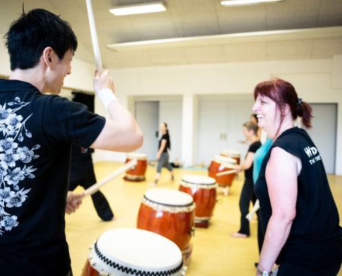 Taiko, Wadaiko, Mülheim Ruhr, japanisches Trommeln, Workshop